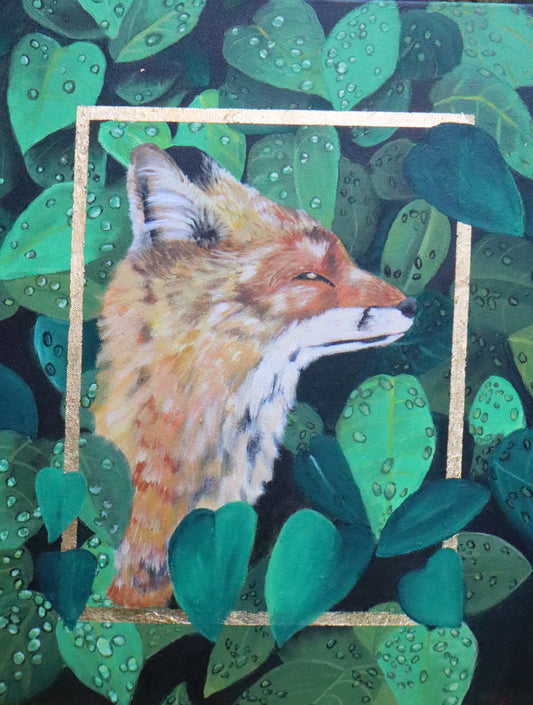 Furry fox print