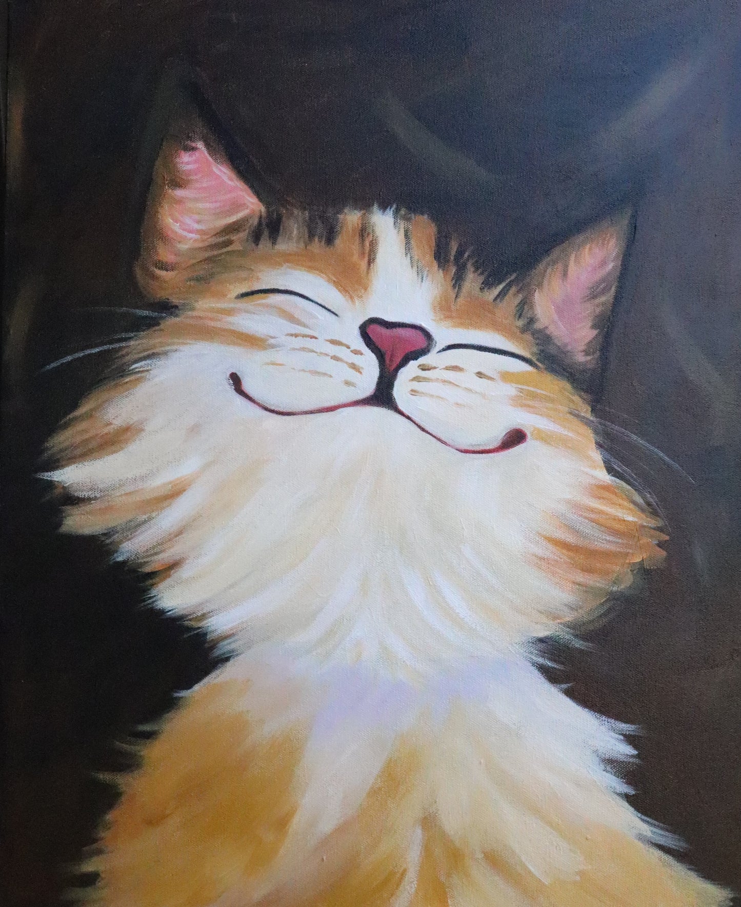 cheerful cat Print