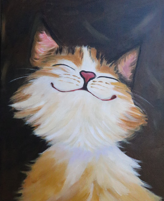 cheerful cat