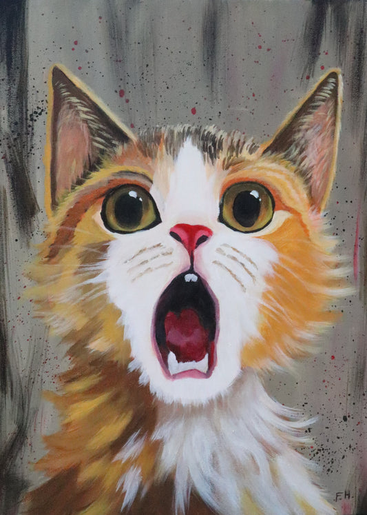 screaming cat